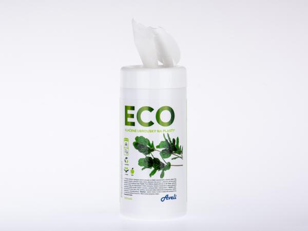 AVELI ECO vlhčené obrúsky na plasty 