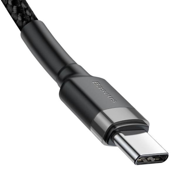 Baseus CATKLF-HG1 Cafule Kábel USB-C 60W 2m Gray/ Black 