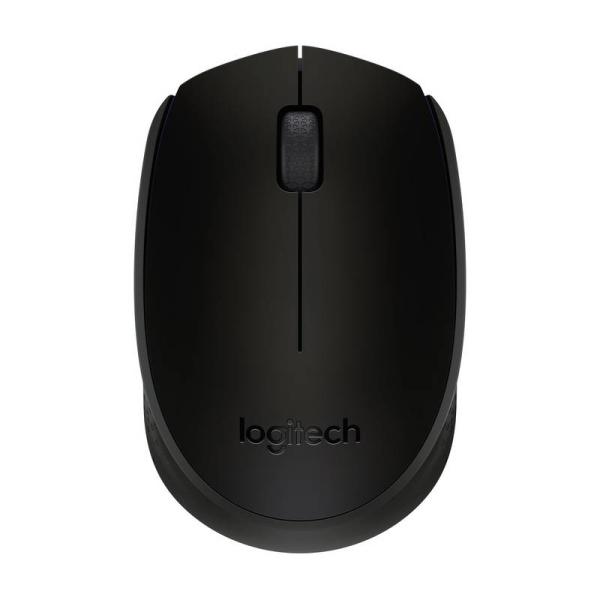 Logitech B170/ Cestovná/ Optická/ Bezdrôtová USB/ Čierna