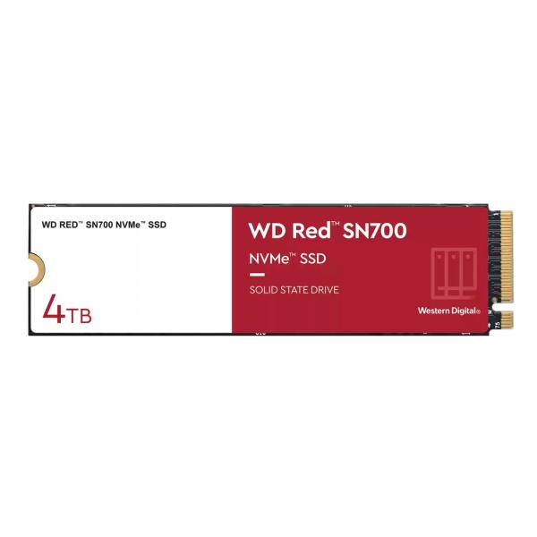 WD Red SN700 POWERED BY SANDISK/ 4TB/ SSD/ M.2 NVMe/ 5R