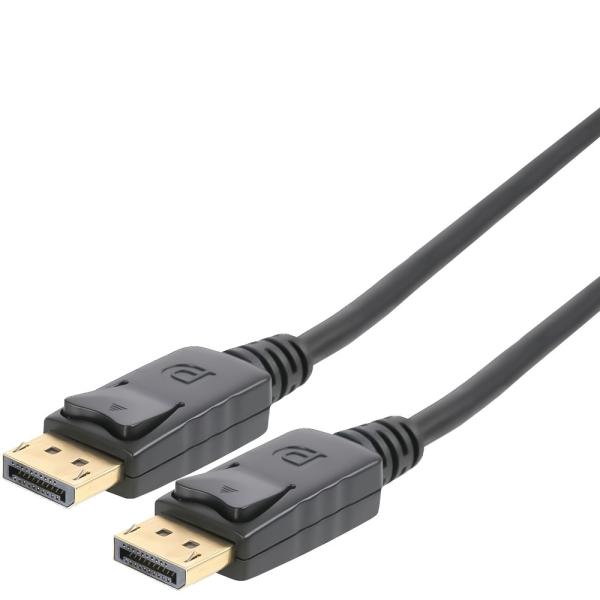 PremiumCord DisplayPort 2.0 prípojný kábel M/ M, pozlátené konektory, 1m 
