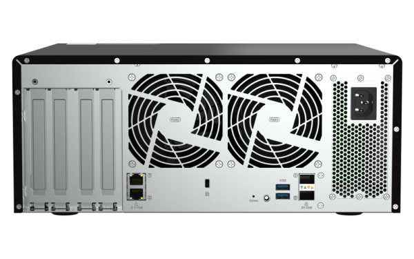QNAP TS-h1290FX-7232P-64G (AMD EPYC, 64GB ECC RAM, 12x 2, 5" U.2, 2x M.2 NVMe, 2x 2, 5GbE, 2x 25GbE) 