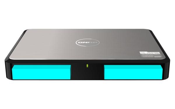 QNAP HS-264-8G (4core 2, 9 GHz, 8GB RAM, 2x SATA, 2x 2, 5GbE, 2x HDMI 4K, 2x USB, tichý) 