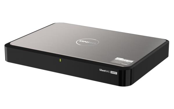 QNAP HS-264-8G (4core 2, 9 GHz, 8GB RAM, 2x SATA, 2x 2, 5GbE, 2x HDMI 4K, 2x USB, tichý) 
