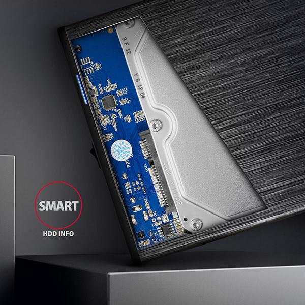 AXAGON EE35-XA3, USB 3.2 Gen 1 - SATA, 3.5" externý ALINE box 