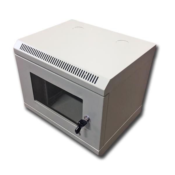 10" rack jednodielny 6U/ 280 DATACOM šedý Skl.dv.