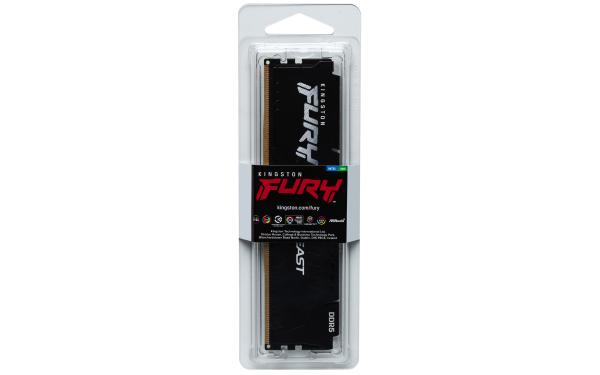 Kingston FURY Beast/ DDR5/ 32GB/ 5200MHz/ CL40/ 1x32GB/ Black 