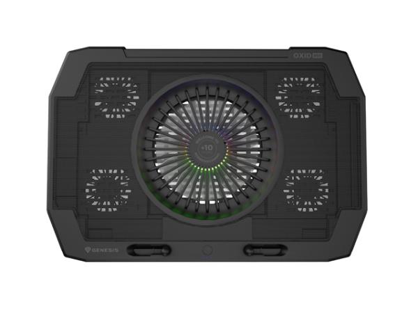 Genesis chladiaca podložka pre NB Oxid 850, RGB 15.6"-17.3", 5xVentilátor 