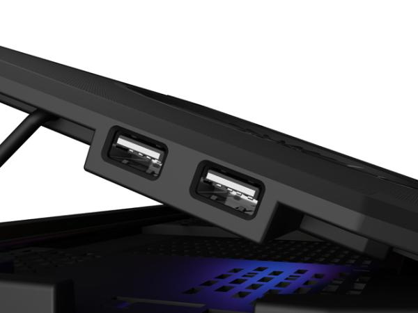 Genesis chladiaca podložka pre NB Oxid 850, RGB 15.6"-17.3", 5xVentilátor 