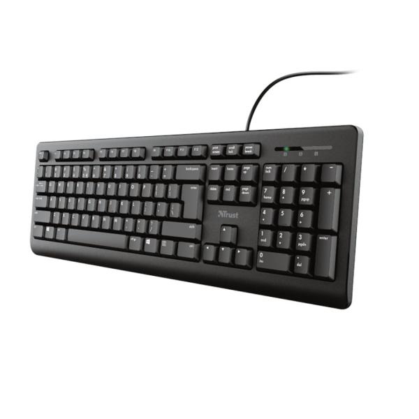 TRUST PRIMO/ Drôtová USB/ HU layout/ Čierna 