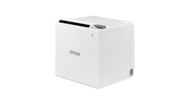 Epson TM-m50 (131): USB + Ethernet + NES + Serial, White, PS, EÚ 