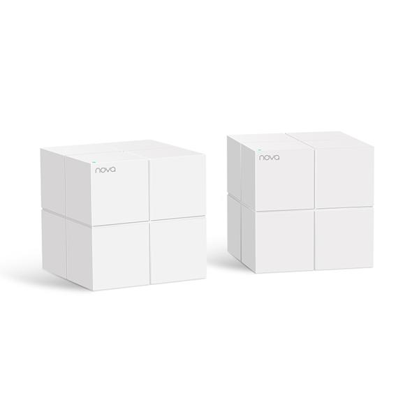 Tenda Nova MW6 (2-pack) WiFi AC1200 Mesh Gigabit systém, MU-MIMO, 4x GLAN/ GWAN, SMART CZ aplikácie 