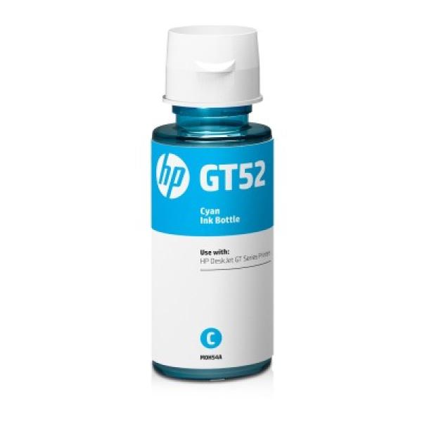 HP originál ink bottle M0H54AE, No.GT52, cyan, 8000str., 70ml, HP DeskJet GT serie