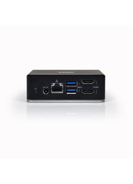 PORT CONNECT Dokovacia stanica 8v1 USB-C, USB-A, dual video, HDMI, Ethernet, audio, USB 3.0 