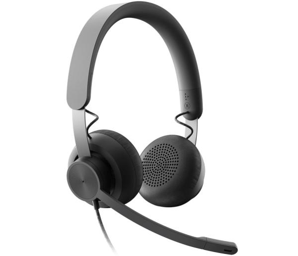 Akcia Náhlavná sada Logitech ZONE WIRED GRAPHITE _ 