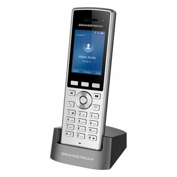 Grandstream WP822 SIP WiFi telefón, 2, 4" bar. displ., 2SIP úč., BT, 3, 5 mm jack, Micro USB, Handover 