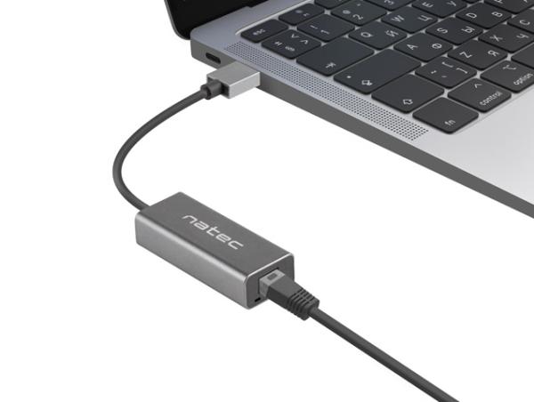 NATEC CRICKET externý Ethernet sieťová karta USB 3.0 1X RJ45 1GB kábel 