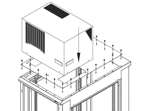 Stropná klíma so zníženou hlučnosťou 2, 0kW čierna 