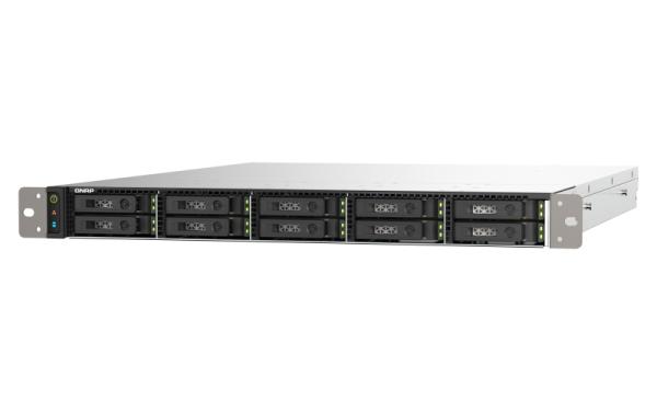 QNAP TS-h1090FU-7232P-64G (AMD EPYC, 64GB ECC RAM, 10x 2, 5" U.2/ SATA, 2x PCIe, 2x 2, 5GbE, 2x 25GbE) 
