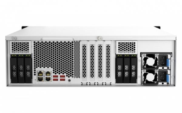 QNAP TS-h2287XU-RP-E2378-64G (Xeon 4, 8GHz, ZFS, 64GB ECC RAM, 16x 3, 5" + 6x2, 5", 2x 2, 5GbE, 2x10GbE) 