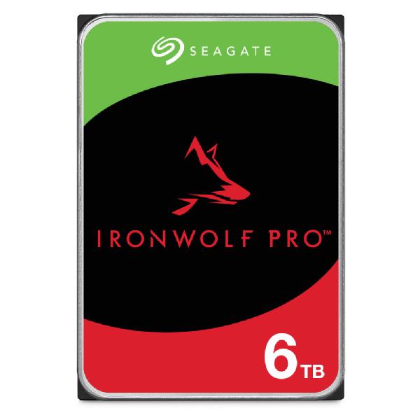 SEAGATE HDD 6TB IRONWOLF PRO (NAS),  3.5",  SATAIII,  7200 RPM,  Cache 256MB