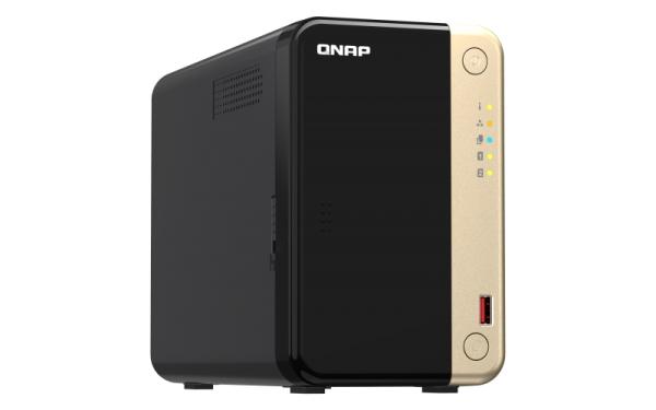 QNAP TS-264-8G (4core 2, 9 GHz, 8GB RAM, 2x SATA, 2x M.2 NVMe, 1x PCIe, 2x 2, 5GbE, 1x HDMI 4K, 4x USB) 