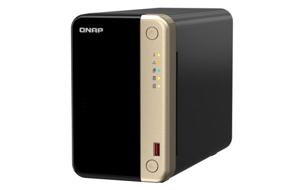 QNAP TS-264-8G (4core 2, 9 GHz, 8GB RAM, 2x SATA, 2x M.2 NVMe, 1x PCIe, 2x 2, 5GbE, 1x HDMI 4K, 4x USB) 
