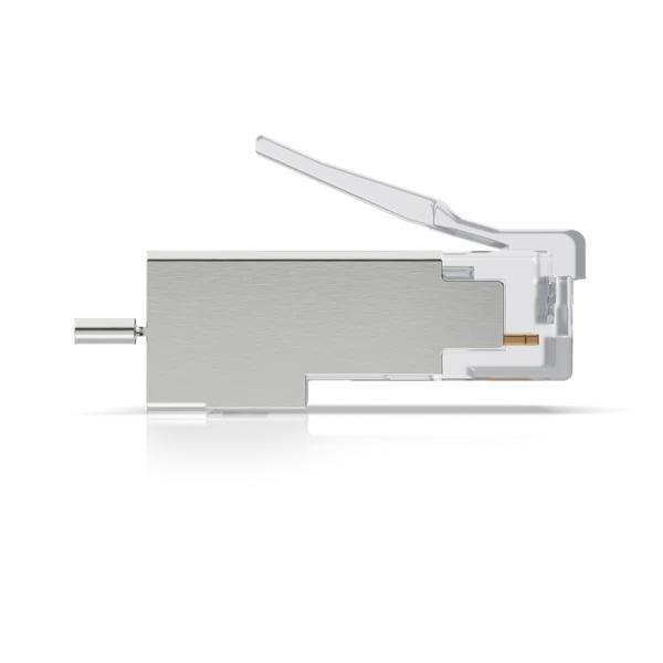 Ubiquiti UISP-Connector-SHD - STP RJ45 konektor, Cat5, 8p8c, drôt, pozlátený, AWG24 (100ks) 