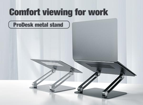 Nillkin ProDesk Adjustable Laptop Stand Grey 