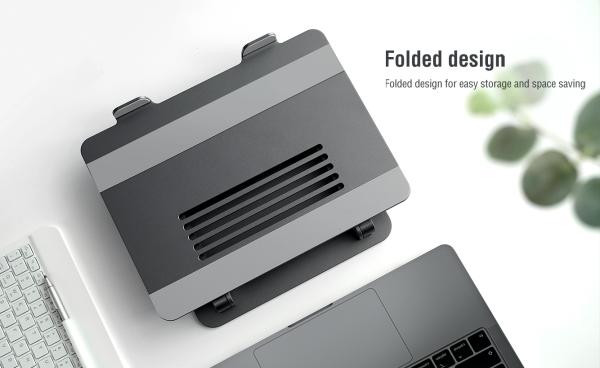 Nillkin ProDesk Adjustable Laptop Stand Grey 