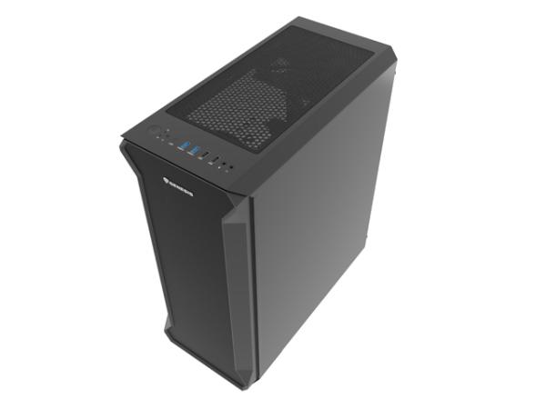 Počítačová skriňa Genesis IRID 505F/ Midi Tower/ Transpar./ Čierna 