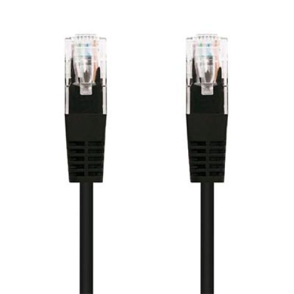 Kábel C-TECH patchcord Cat5e, UTP, čierny, 0, 25m