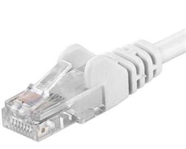 Patch kábel UTP RJ45-RJ45 level 5e 10m biela