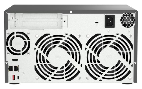 QNAP TVS-h874-i7-32G (12core (i7), ZFS, 32GB RAM, 8x SATA, 2x M.2 NVMe, 2x PCIe, 2x 2, 5GbE, HDMI 4K) 