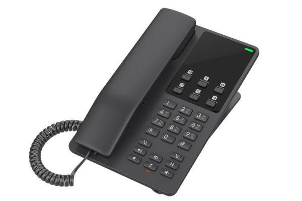 Grandstream GHP621W SIP WiFi hotelový telefón čierny 