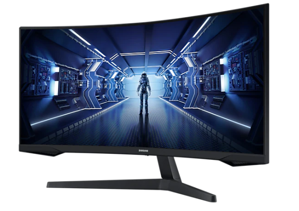 Samsung Odyssey/ G55T/ 34"/ VA/ 3440x1440/ 165Hz/ 1ms/ Black/ 2R 