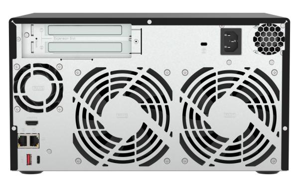 QNAP NVR QVP-85B (6core 4, 4GHz, 32GB RAM, 8xSATA, 2xGbE, 2xM.2 NVMe Gen4, 2xPCIe, kamery: 8 (max 64) 