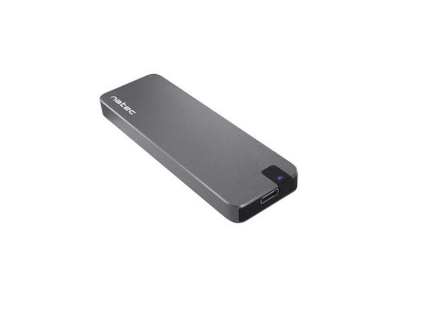 Externý box pre SSD Natec RHINO M.2 NVME USB-C 3.1 GEN 2, hliníkový