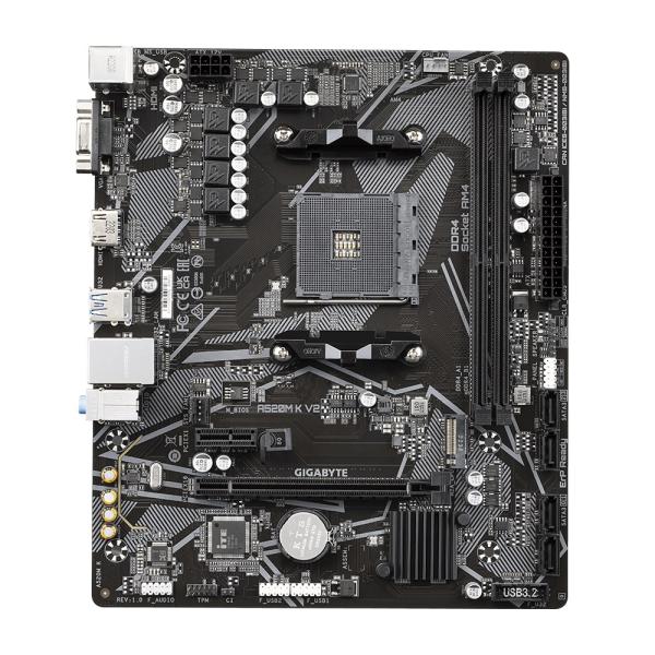 GIGABYTE A520M K V2/ AM4/ mATX 