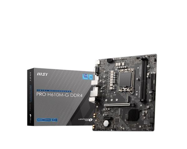 MSI PRO H610M-G DDR4/ LGA 1700/ mATX 