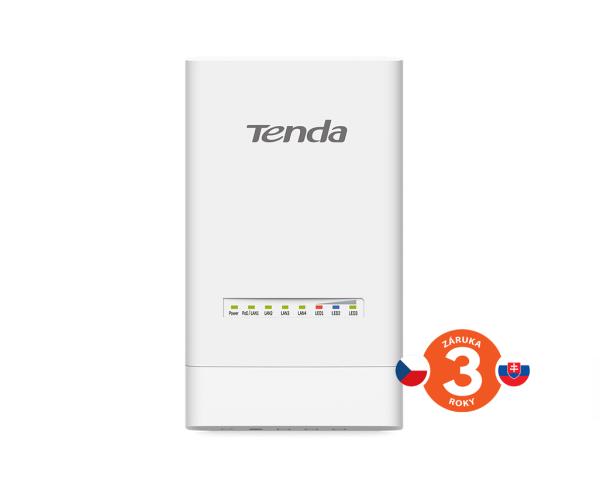 Tenda OS3 Outdoor CPE 5 GHz WiFi AC900, 867Mb/ s, 4x LAN, 12 dBi, IP65, pasívna PoE výhybka + adaptér 