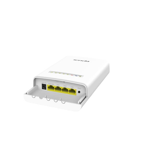 Tenda OS3 Outdoor CPE 5 GHz WiFi AC900, 867Mb/ s, 4x LAN, 12 dBi, IP65, pasívna PoE výhybka + adaptér 