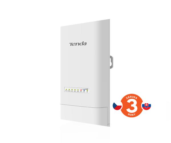 Tenda OS3 Outdoor CPE 5 GHz WiFi AC900, 867Mb/ s, 4x LAN, 12 dBi, IP65, pasívna PoE výhybka + adaptér