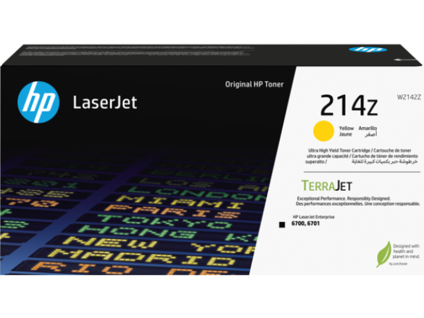 HP W2142Z, žltý toner. kazeta HP LaserJet 214Z
