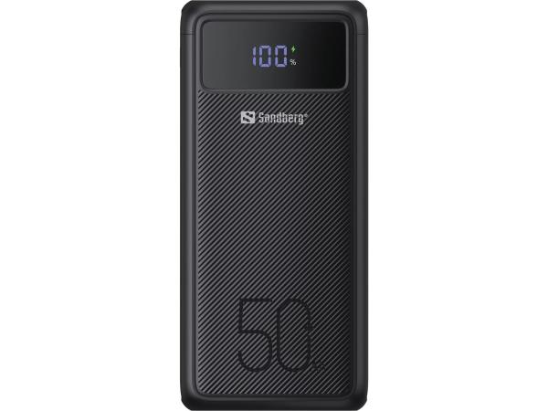 Sandberg Powerbank USB-C PD 130W 50000 čierna 