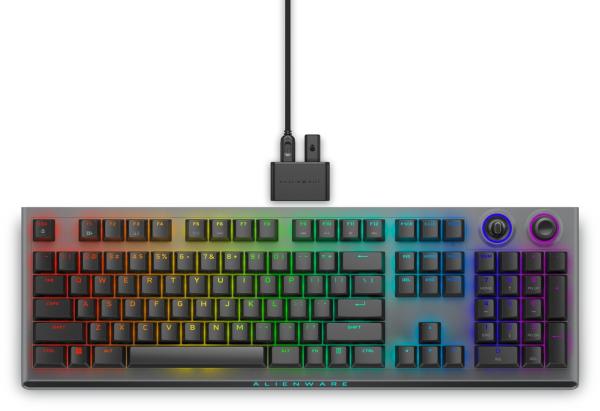 Dell Alienware AW920K/ Bezdrôtová USB + Bluetooth/ Čierna