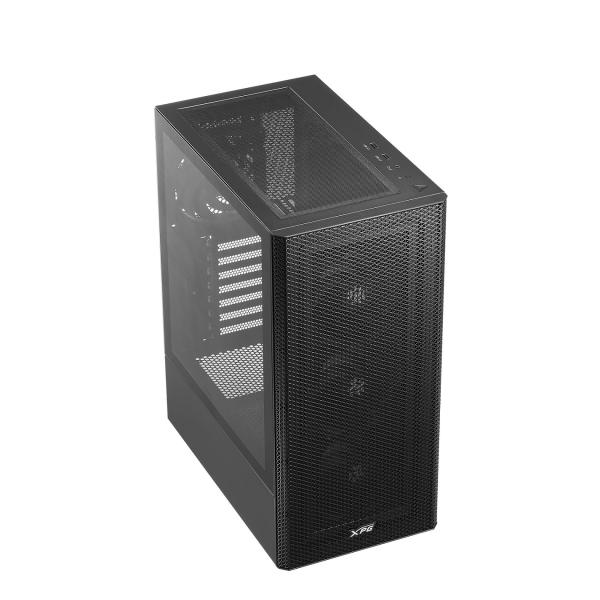 Adata XPG VALOR MESH/ Midi Tower/ Transpar./ Čierna 