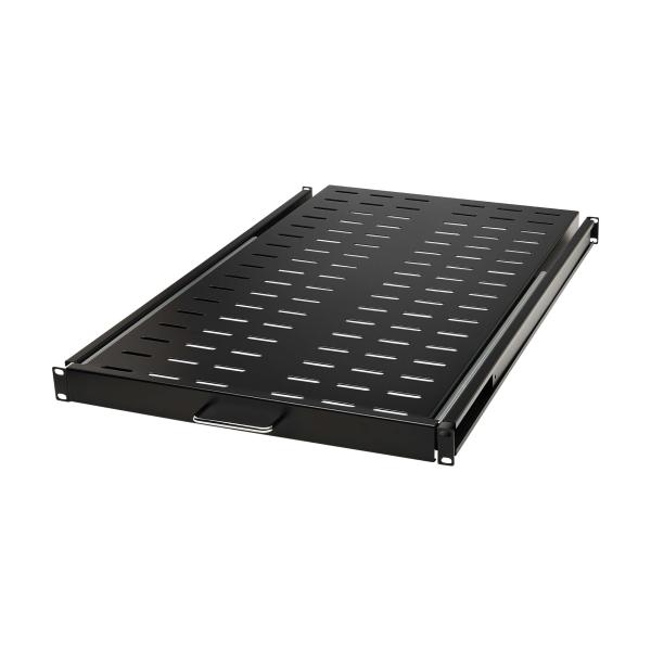 Polica posuvná SmartRack 1U, nosnosť 22.7kg, hĺbka 719mm, odvetrávaná 