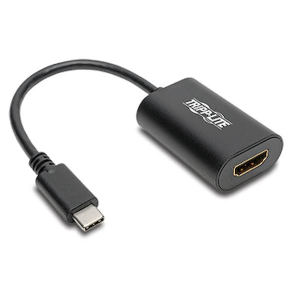 Adaptér USB-C/ HDMI 4K 60Hz, HDCP 2.2 (Samec/ Samice), čierna