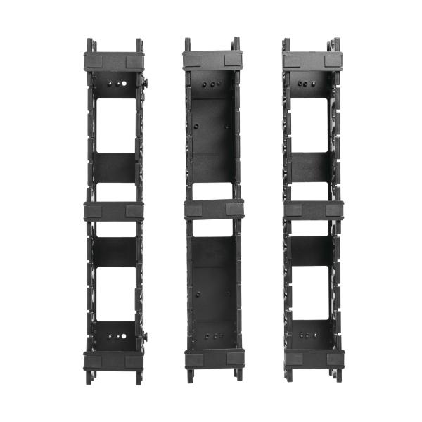Káblový manažér vertikálny SmartRack 3 (7.62cm), káblový kanál s výrezmi pre káble 